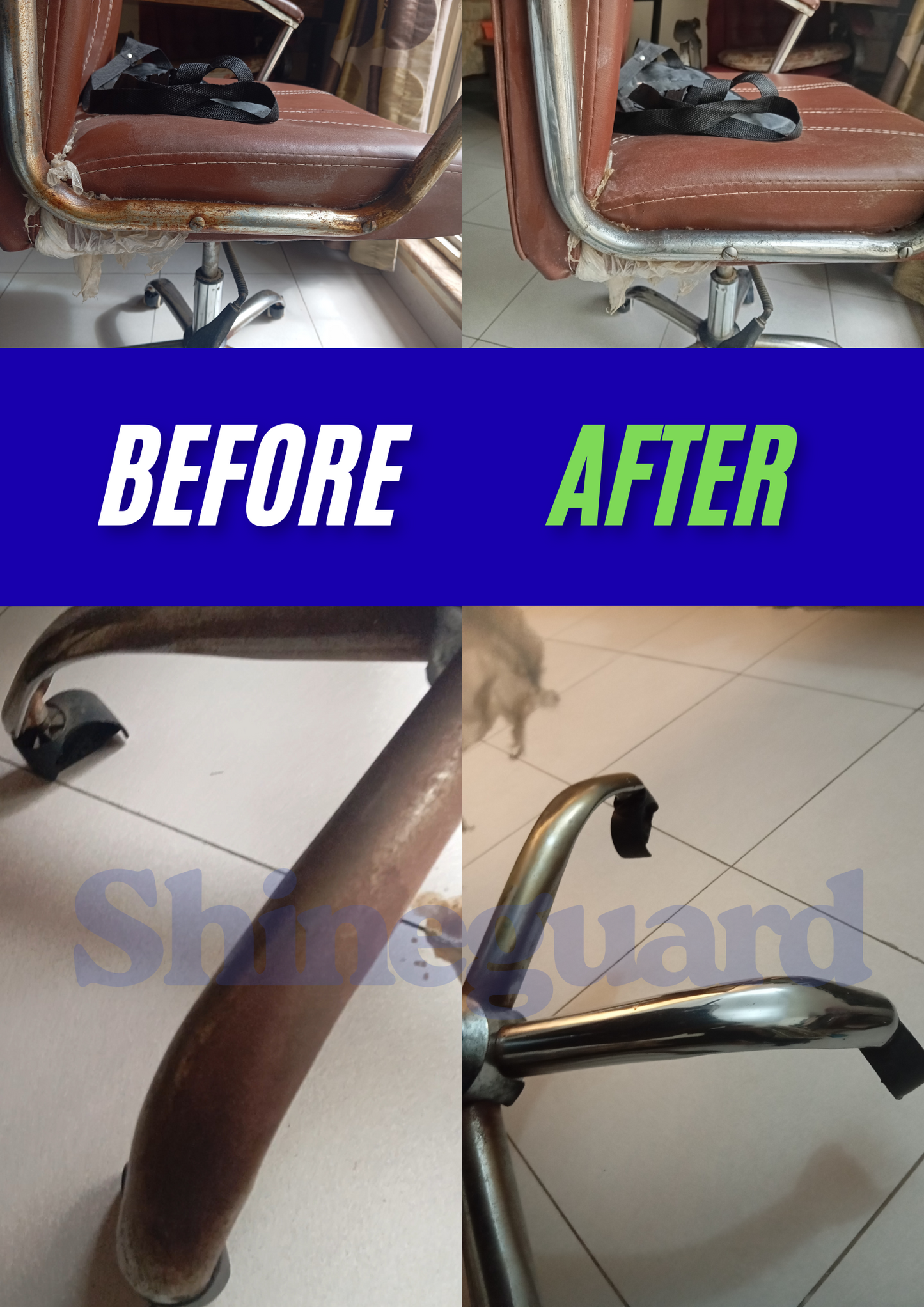 ShineGuard rust removal Spray