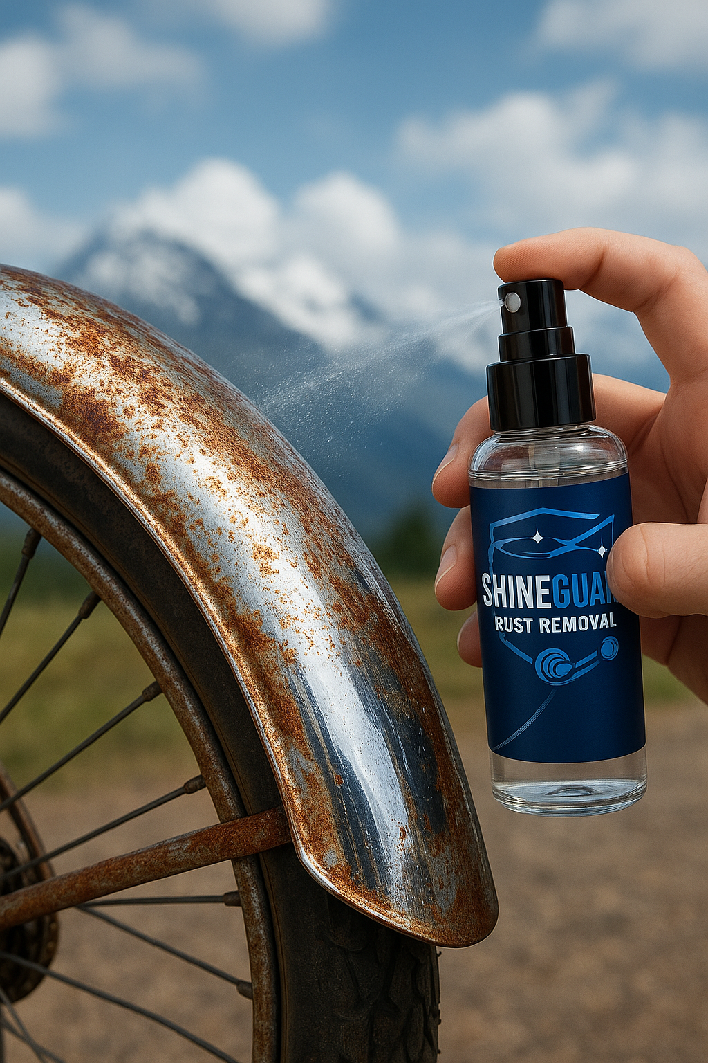 ShineGuard rust removal Spray