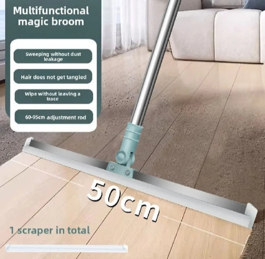 50cm Multifunctional Magic Silicone Squeegee Scraper with Telescopic Handle